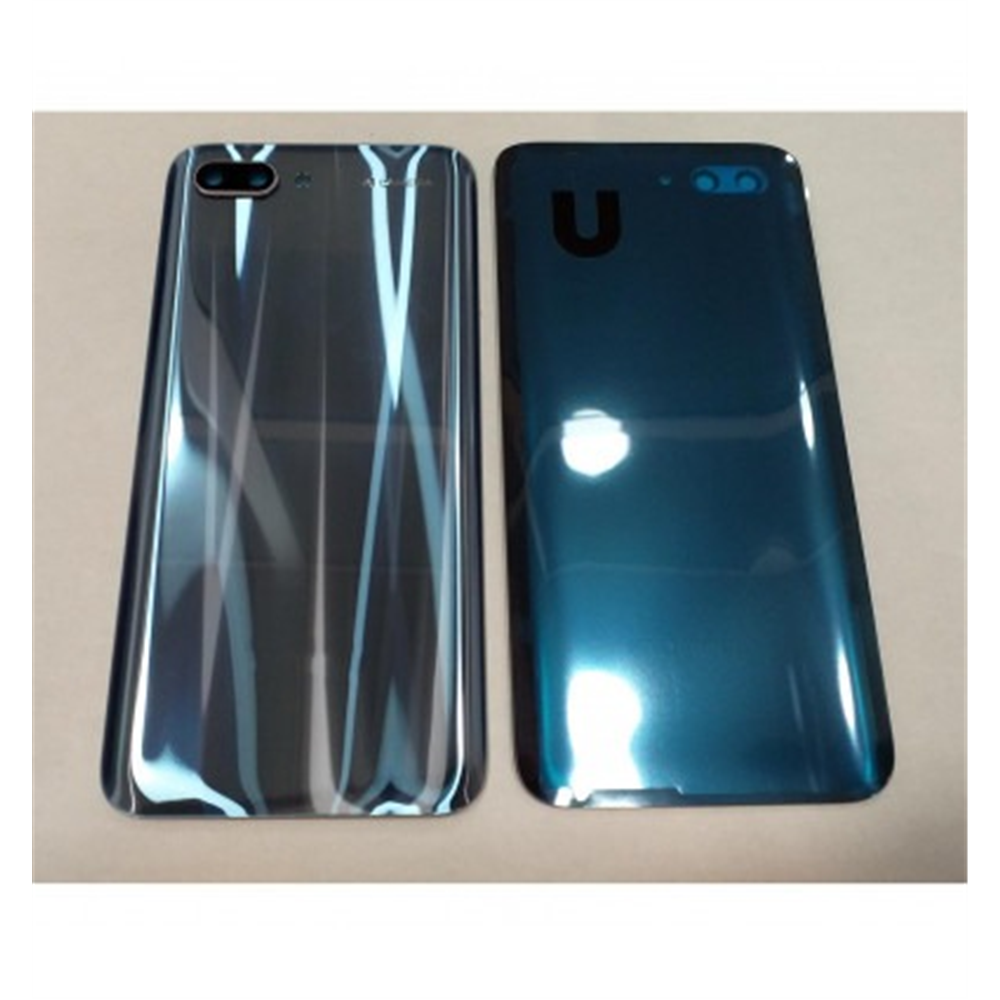 Huawei Honor 10 COL-L29 tapa trasera o tapa bateria gris + lente camara