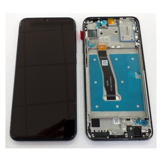 Huawei Honor 10 Lite pantalla lcd + tactil negro + marco gris premium