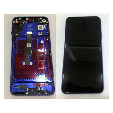 Huawei Honor 20 pantalla lcd + tactil negro + marco azul YAL-AL00 YAL-L21
