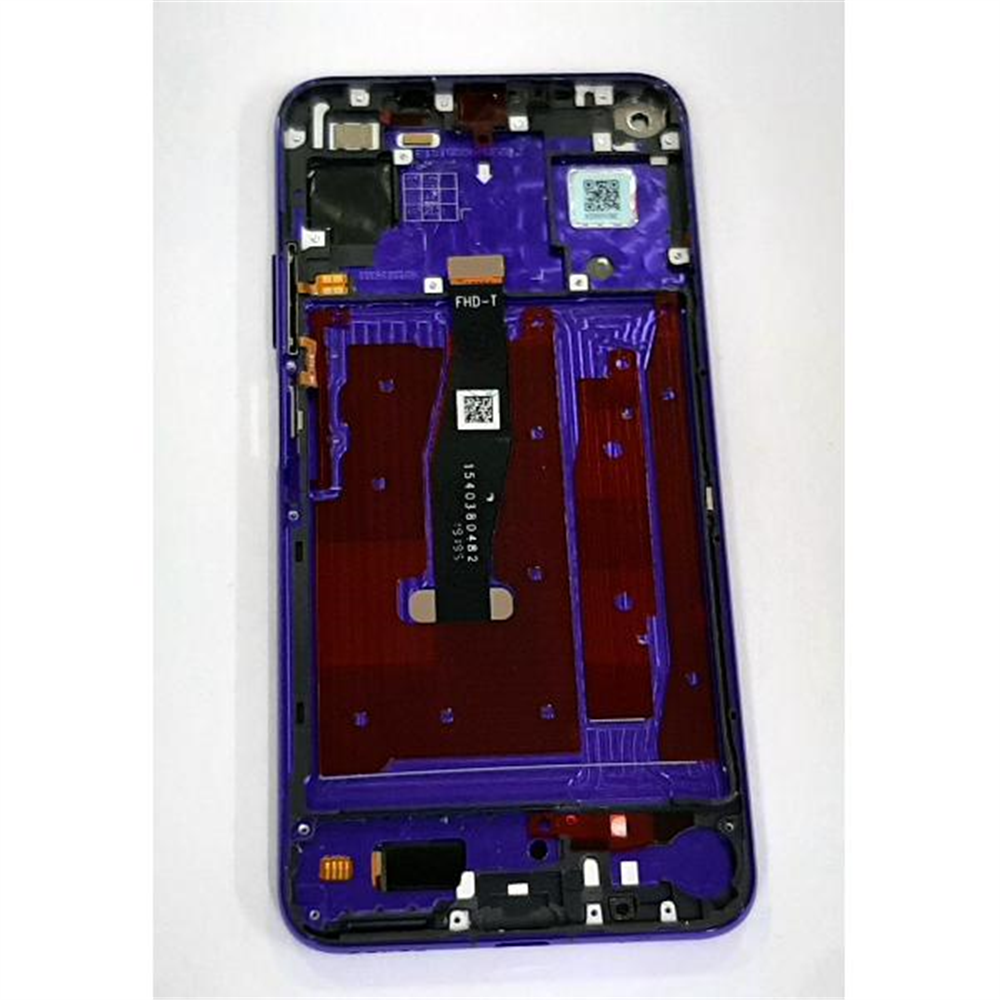 Pantalla lcd para Huawei Honor 20 YAL-AL00 YAL-L21 mas tactil negro mas marco lila calidad compatible