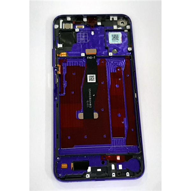 Pantalla lcd para Huawei Honor 20 YAL-AL00 YAL-L21 mas tactil negro mas marco lila calidad compatible