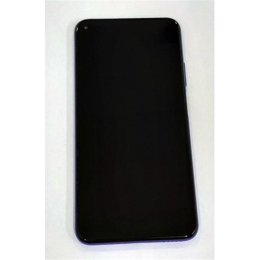 Pantalla lcd para Huawei Honor 20 YAL-AL00 YAL-L21 mas tactil negro mas marco lila calidad compatible