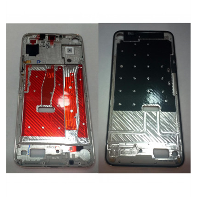 Huawei Honor 20 YAL-AL00 YAL-L21 carcasa central o marco plata