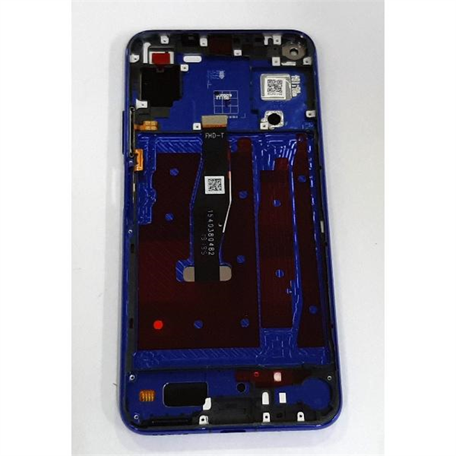 Pantalla lcd para Huawei Honor 20 YAL-AL00 YAL-L21 mas tactil negro mas marco azul calidad compatible