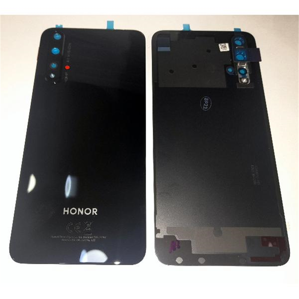 Tapa trasera o tapa bateria negro para Huawei Honor 20 YAL-AL00 YAL-L21 02352TXE Service Pack Premium