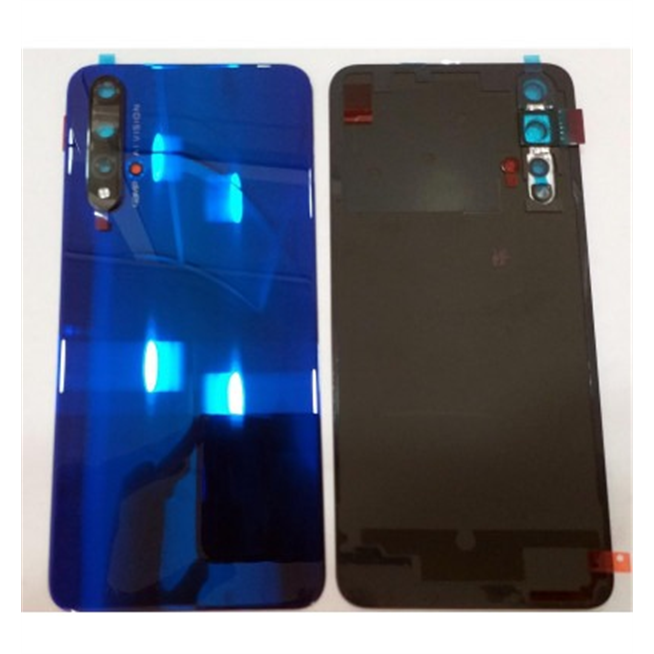 Huawei Honor 20 YAL-AL00 YAL-L21 tapa trasera o tapa bateria azul + cubierta camara