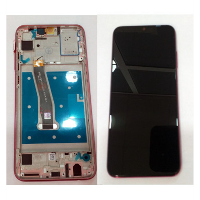 Huawei Honor 20i Honor 20 Lite pantalla lcd + tactil negro + marco rosa