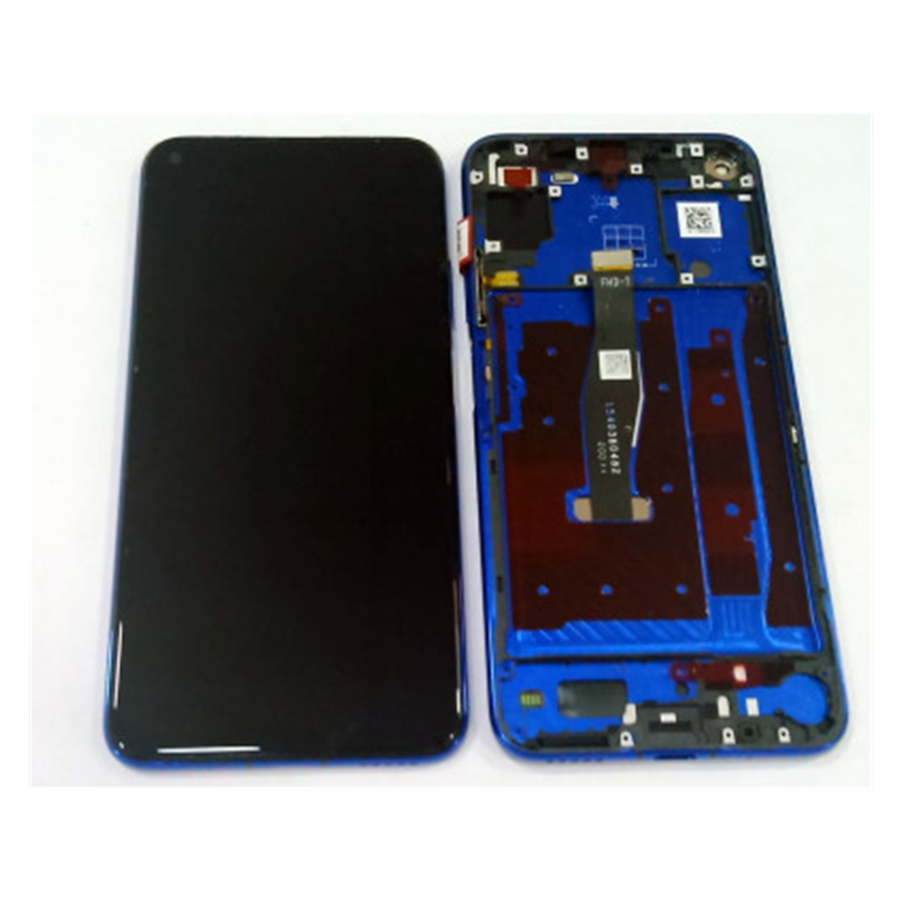 Pantalla lcd para Huawei Honor 20 Pro YAL-L41 mas tactil negro mas marco purpura calidad premium