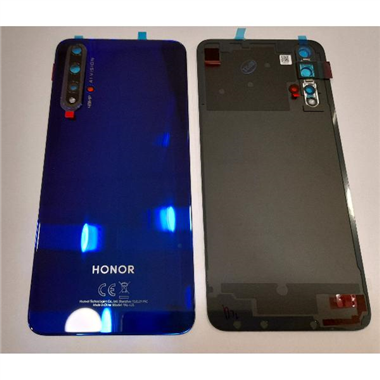 Tapa trasera o tapa batería azul 02352TXL para Huawei Honor 20 Pro mas lente camara service pack Premium