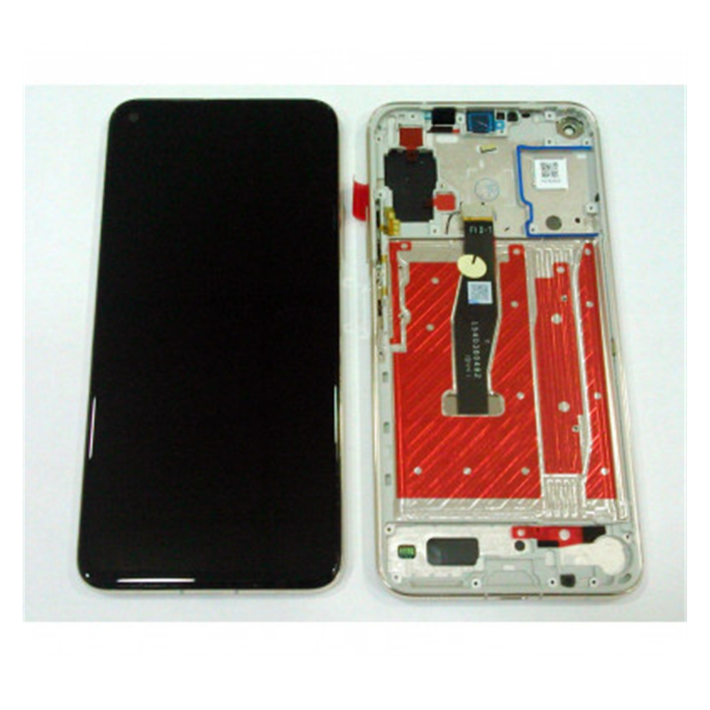 Pantalla LCD para Huawei Honor 20 Pro YAL-L41 mas tactil negro mas marco blanco