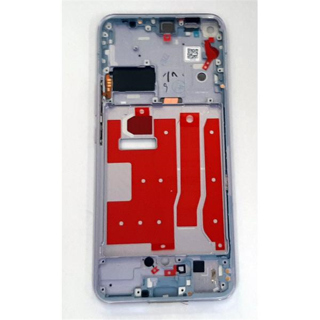 Carcasa central o marco plata para Huawei Honor 30 calidad premium