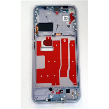 Carcasa central o marco plata para Huawei Honor 30 calidad premium
