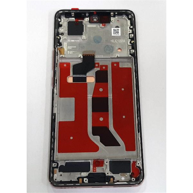 Pantalla lcd para Huawei Honor 50 5G mas tactil negro mas marco rosa calidad premium