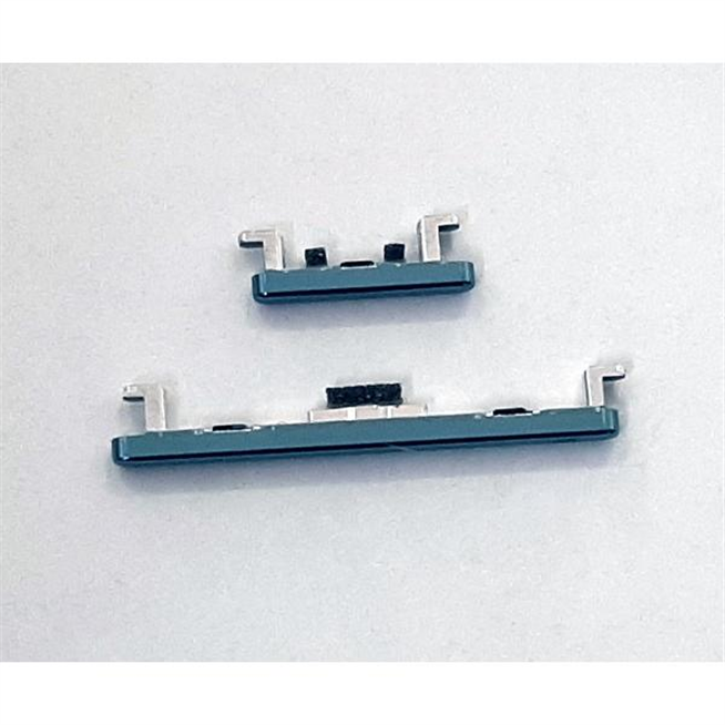 Set 2 botones verdes para Huawei Honor 50 5G calidad premium