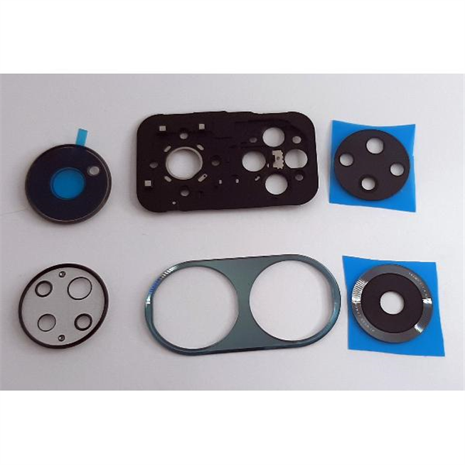 Set cubierta camara mas cristal verde para Huawei Honor 50 5G calidad premium