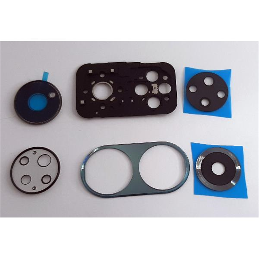 Set cubierta camara mas cristal verde para Huawei Honor 50 5G calidad premium