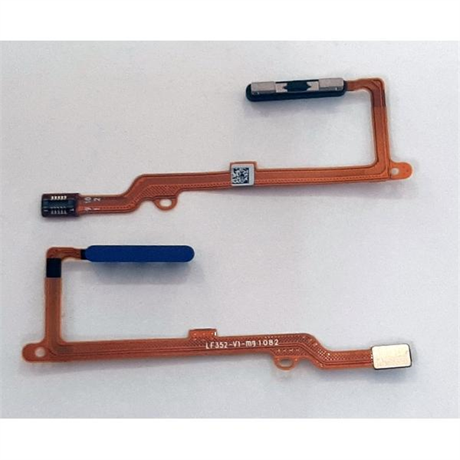Flex lector huella azul para Huawei Honor 50 Lite Nova 8I calidad premium