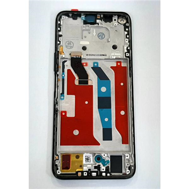 Pantalla lcd para Huawei Honor 50 Lite Nova 8I mas tactil negro mas marco azul calidad premium