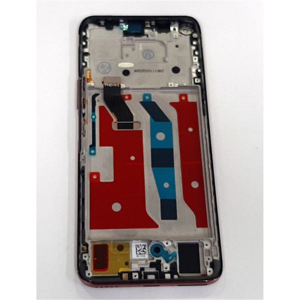 Pantalla lcd para Huawei Honor 50 Lite Nova 8I mas tactil negro mas marco rosa calidad premium