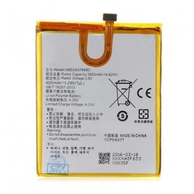 Batería Premium Huawei 5x Huawei Honor Play 5x Enjoy 53.8v HB526379EBC