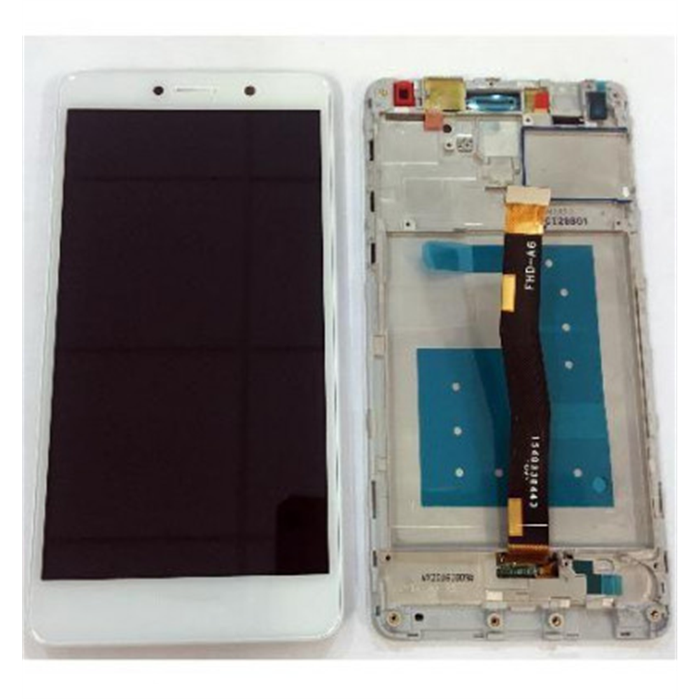 Huawei honor 6x BLN-AL10 pantalla lcd + tactil blanco + marco premium