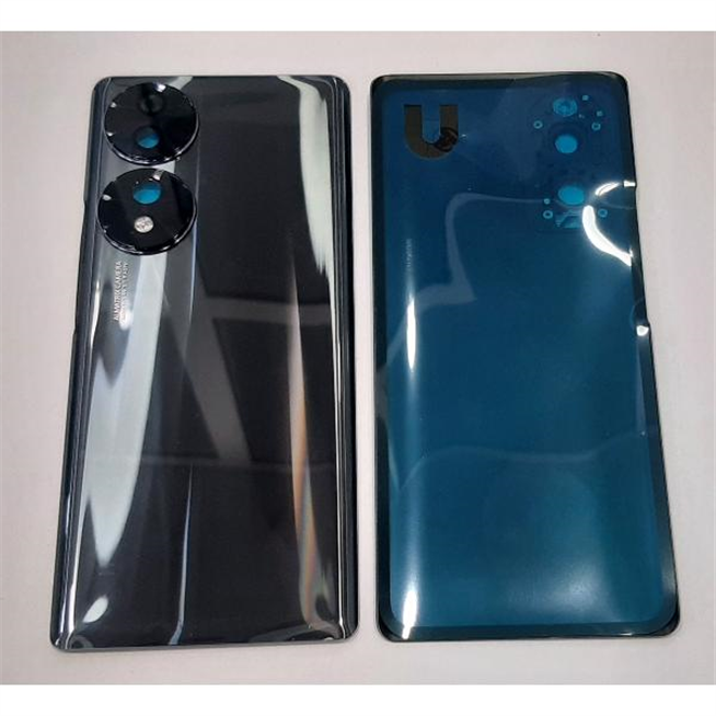 Tapa trasera o tapa bateria negra para Huawei Honor 70 FNE-AN00 mas cubierta camara