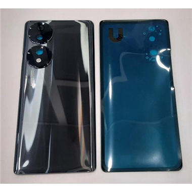 Tapa trasera o tapa bateria negra para Huawei Honor 70 FNE-AN00 mas cubierta camara