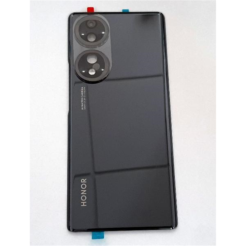 Tapa trasera o tapa bateria negra para Huawei Honor 70 0235ACMP mas cubierta camara Service Pack