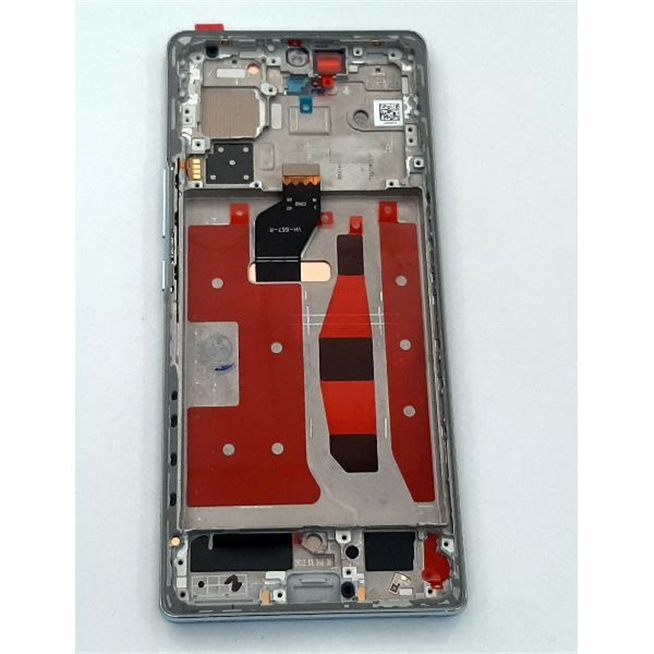 Pantalla lcd para Huawei Honor 70 FNE-AN00 mas tactil negro mas marco verde claro calidad premium