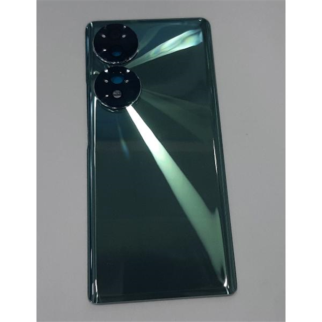 Tapa trasera o tapa bateria verde para Huawei Honor 70 FNE-AN00 mas cubierta camara