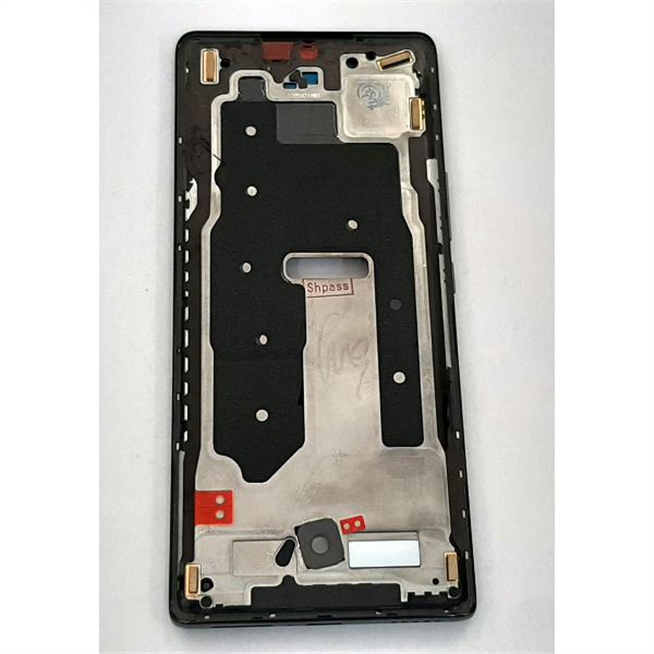 Carcasa central o marco negro para Huawei Honor 70 FNE-AN00 calidad premium