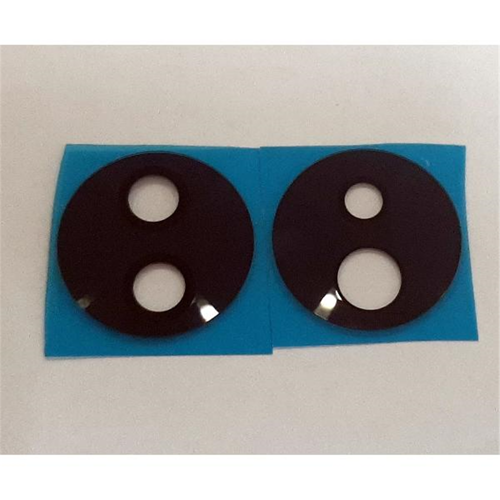 Set 2 cristal camara para Huawei Honor 70 FNE-AN00 calidad premium