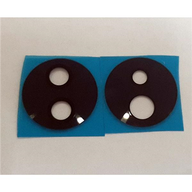 Set 2 cristal camara para Huawei Honor 70 FNE-AN00 calidad premium