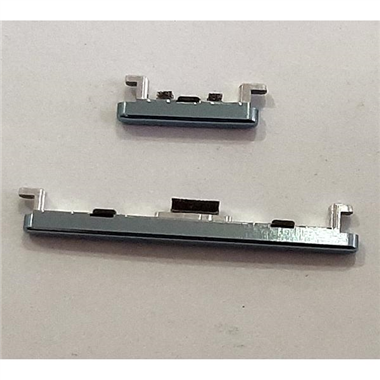 Set 2 botones azules para Huawei Honor 70 FNE-AN00 calidad premium