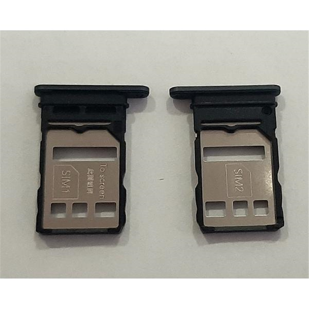 Soporte o bandeja dual sim negra para Huawei Honor 70 FNE-AN00 calidad premium