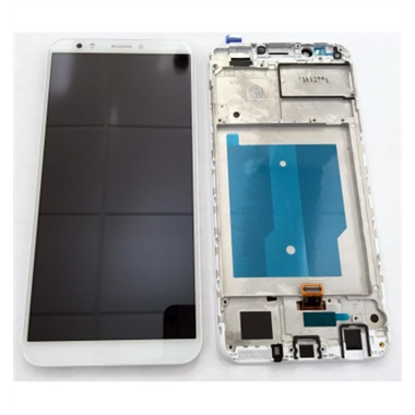 Huawei Honor 7C Enjoy 8 Y7 2018 Y7 Prime 2018 pantalla lcd + tactil blanco + marco premium