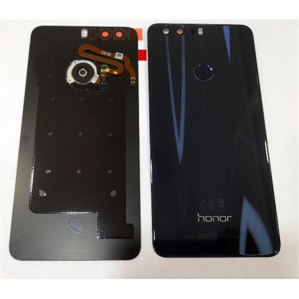 Tapa trasera o tapa batería azul 02350YMY para Huawei Honor 8 Premium mas lente camara mas lector de huella service