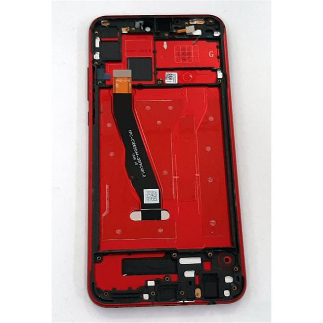 Pantalla lcd para Huawei Honor 8x mas tactil negro mas marco roja compatible Glory 8x JSN-L21 JSN-L22 JSN-L23 JSN-L