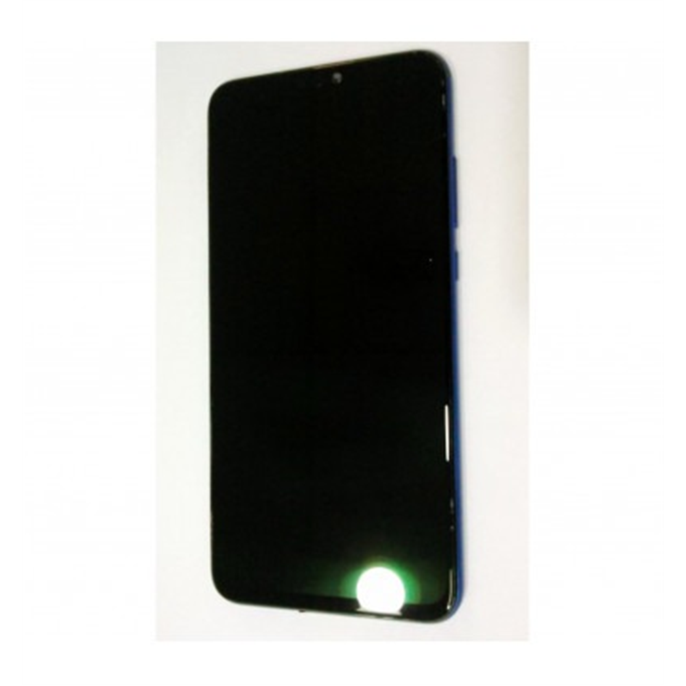 Huawei Honor 8x pantalla lcd + tactil negro + marco azul premium