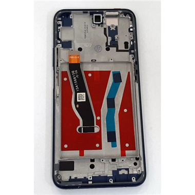 Pantalla LCD para Huawei Honor 9X HLK-AL00 HLK-TL00 mas tactil negro mas marco azul compatible