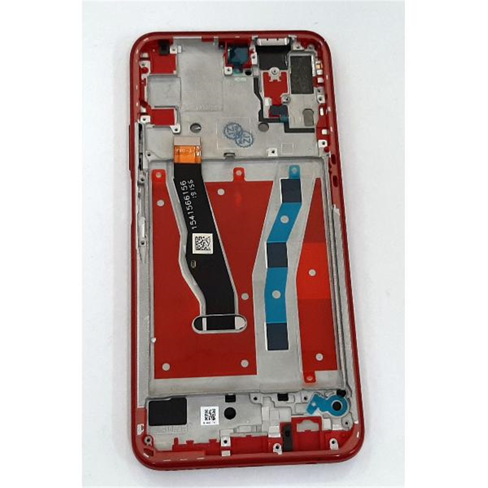 Pantalla lcd para Huawei Honor 9X HLK-AL00 HLK-TL00 mas tactil negro mas marco rojo compatible