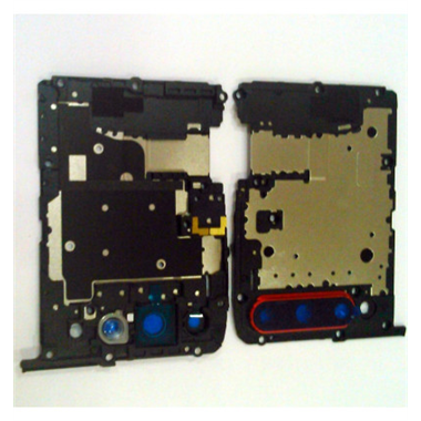 Carcasa trasera mas cubierta camara roja para Huawei Honor 9X HLK-AL00 HLK-TL00 calidad premium