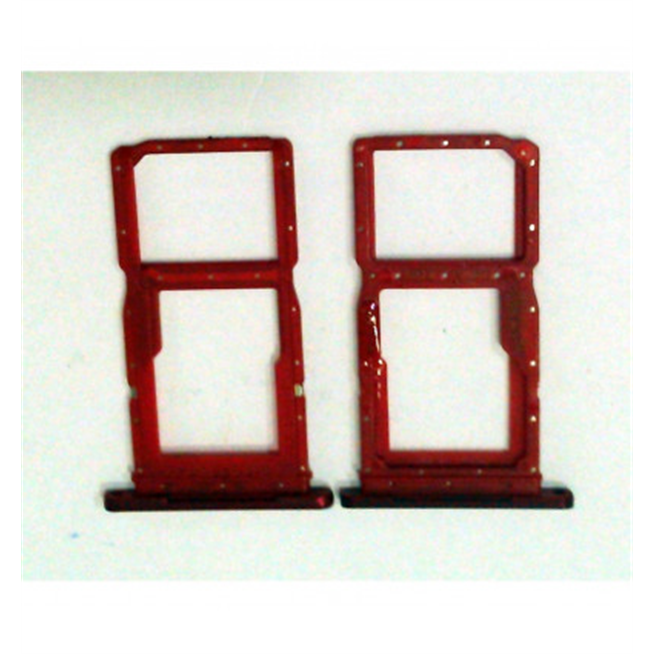 Soporte SIM o bandeja rojo para Huawei Honor 9X HLK-AL00 HLK-TL00