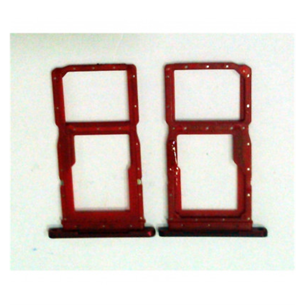 Soporte SIM o bandeja rojo para Huawei Honor 9X HLK-AL00 HLK-TL00