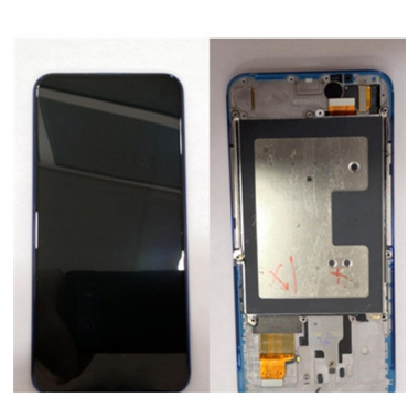 Pantalla lcd para Huawei Honor Magic 2 mas tactil negro mas marco azul Premium