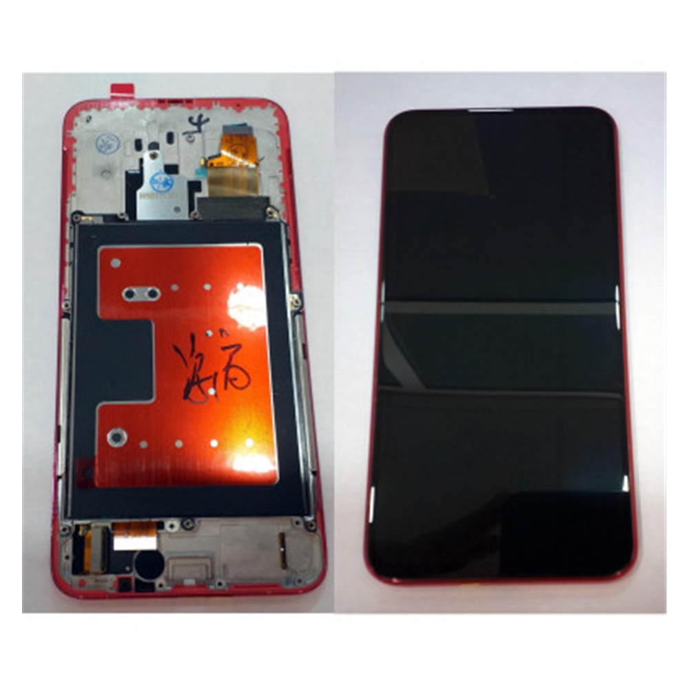 Pantalla lcd + tactil negro + marco rojo Huawei Honor Magic 2 Premium