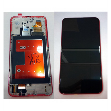 Pantalla lcd + tactil negro + marco rojo Huawei Honor Magic 2 Premium