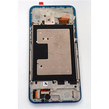 Pantalla oled para Huawei Honor Magic 2 TNY-TL00 mas tactil negro mas marco azul calidad hehui