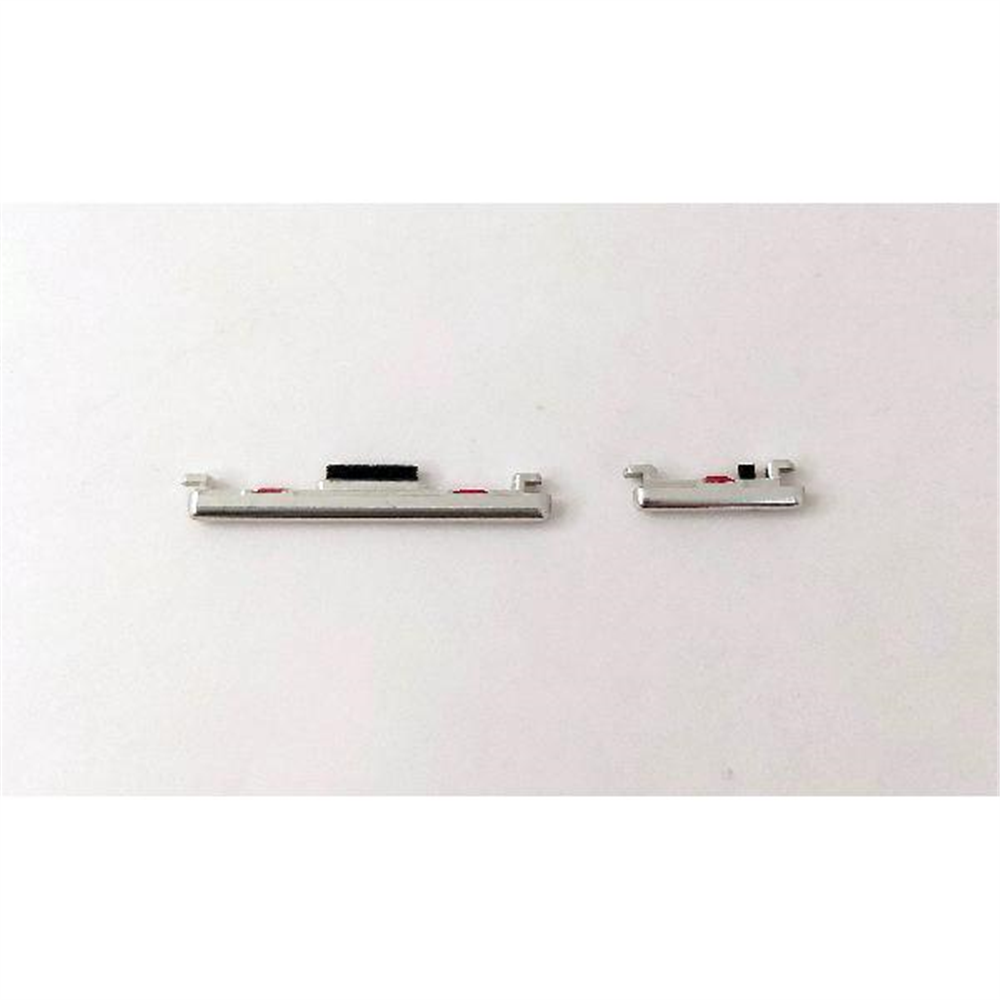 Set 2 botones platas para Huawei Honor Magic 4 Pro 5G calidad premium