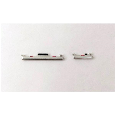 Set 2 botones platas para Huawei Honor Magic 4 Pro 5G calidad premium